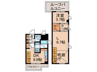 パークレジデンス三軒茶屋の物件間取画像